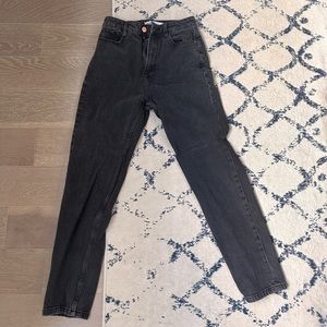 Zara High Waist Mom Jeans